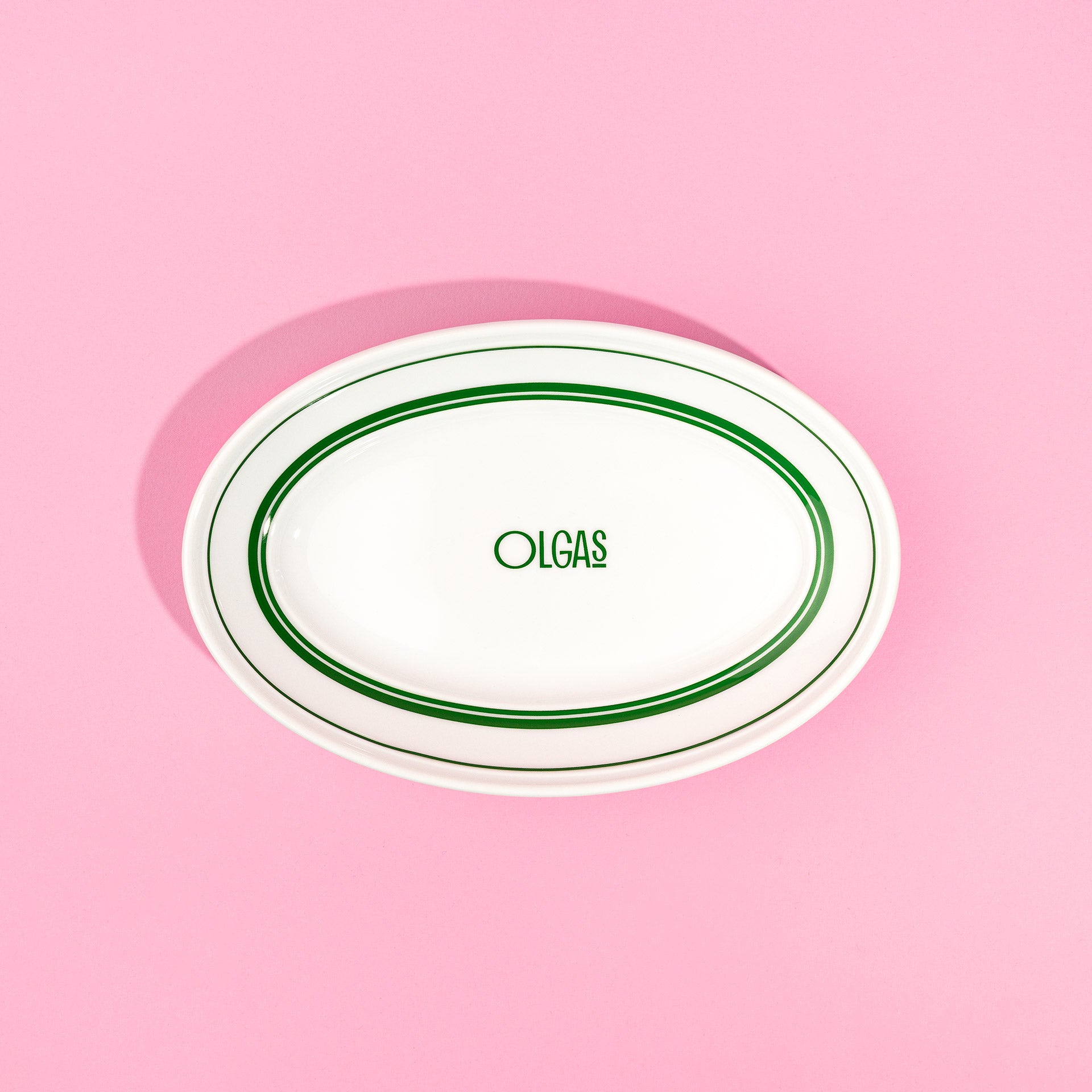 Olgas - Tallerken oval stor