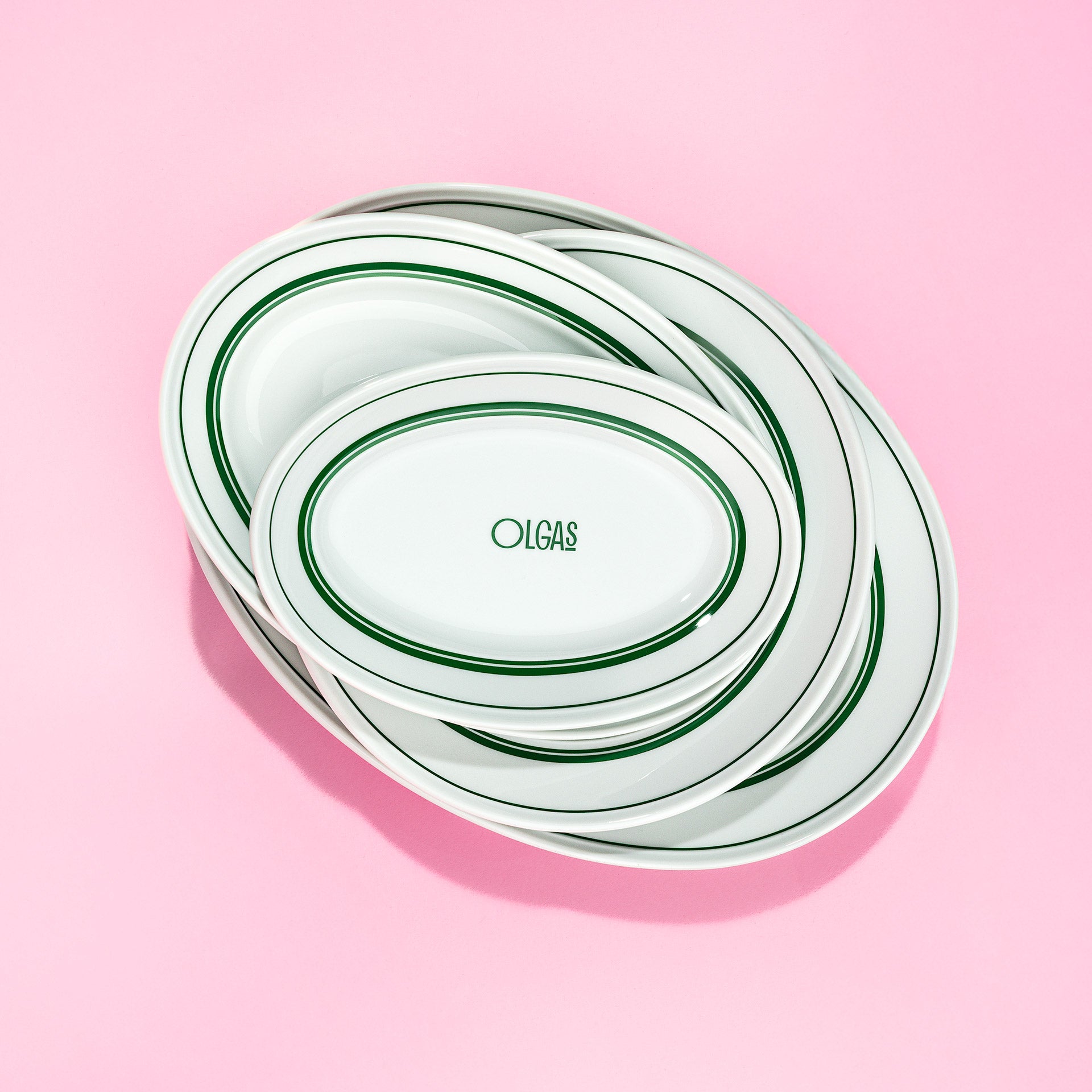 Olgas - Tallerken oval stor